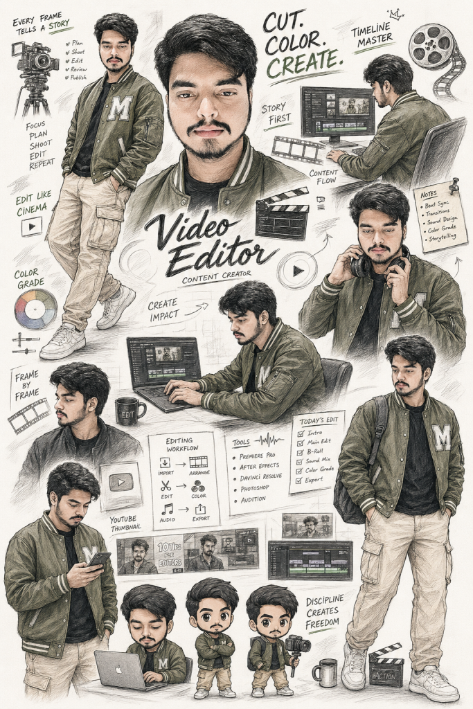 Video Editor Creative Character Sheet