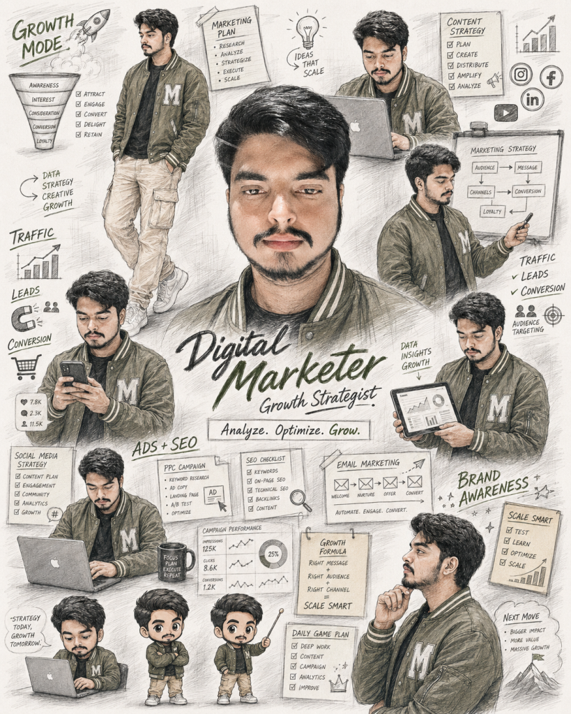 Digital Marketer Growth Character Sheet