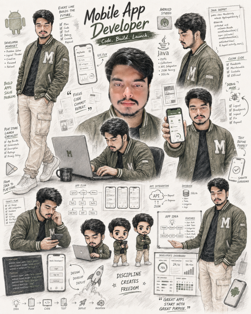 Mobile App Developer Character Sheet