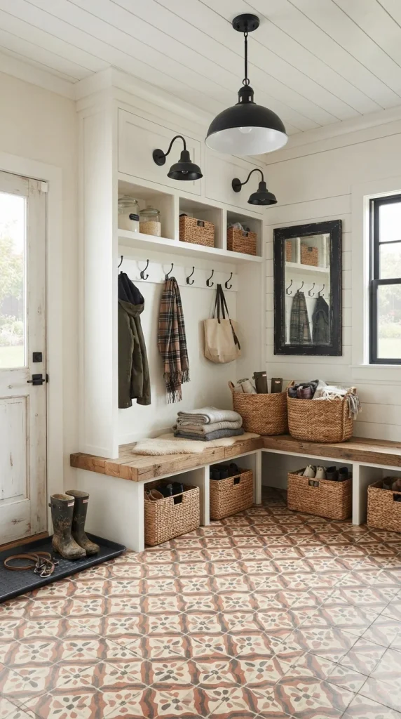 Add Farmhouse-Inspired Lighting