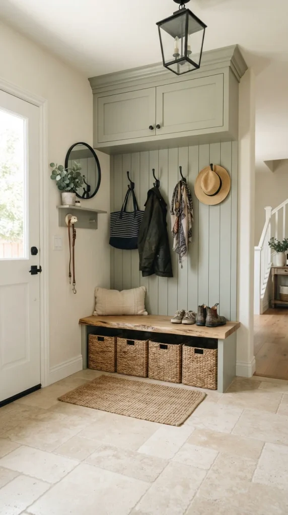 Add Green Shiplap or Wall Paneling