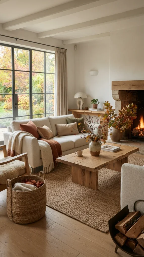 Add Natural Wood and Earthy Materials