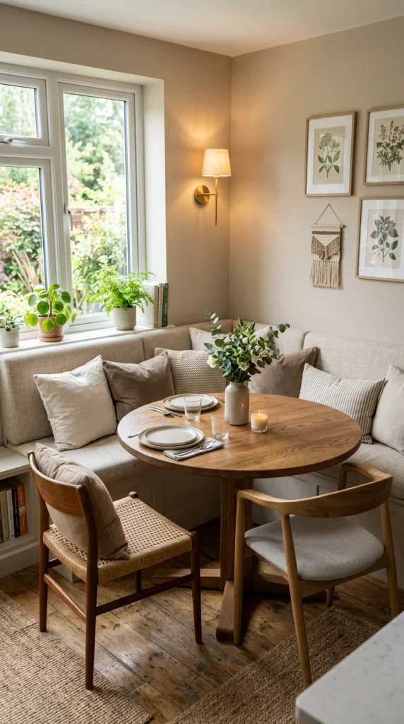 Add a Corner Dining Banquette