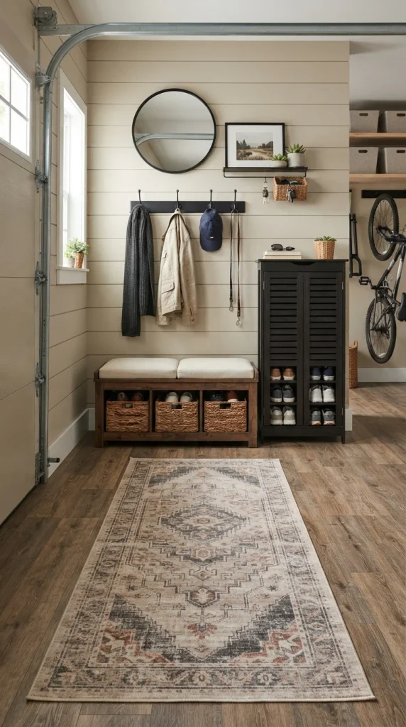 Add a Rug or Washable Runner