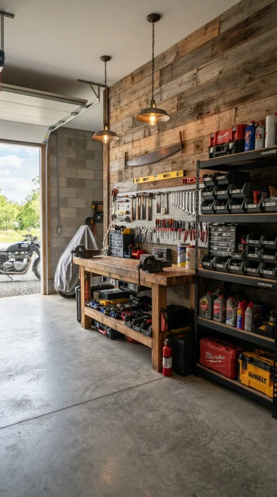 Add a Rustic Wood Accent Wall