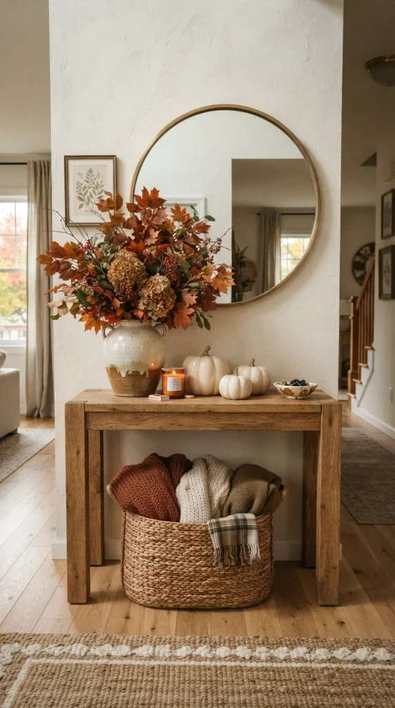 Create a Fall Entryway