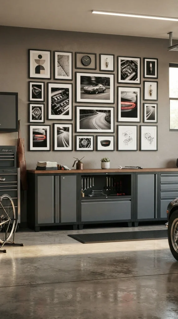 Create a Garage Gallery Wall