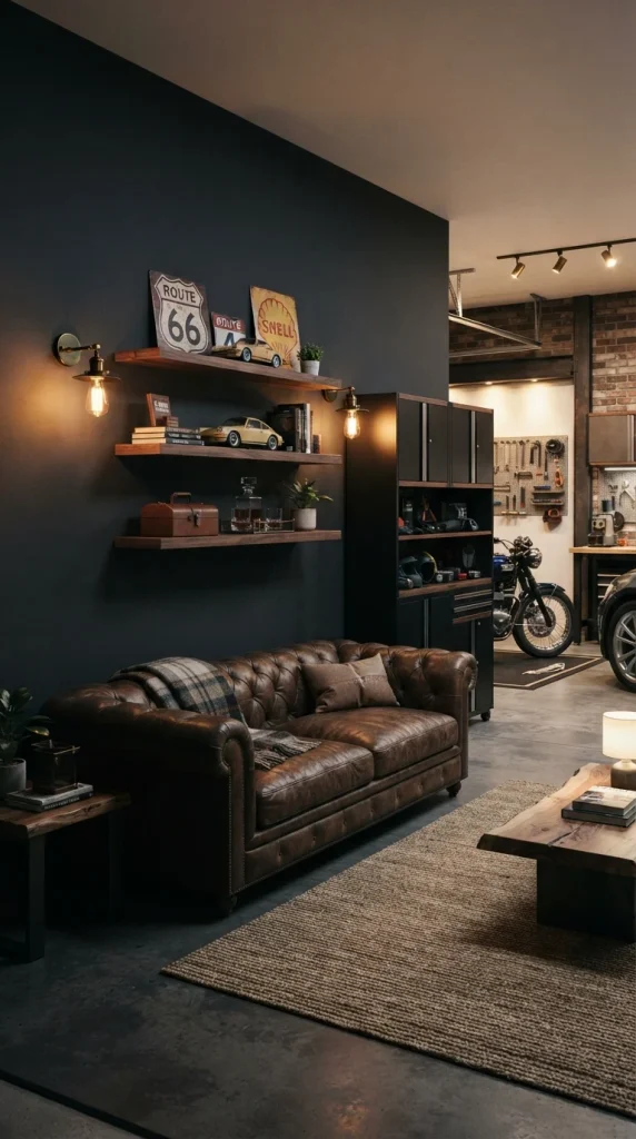 Create a Garage Lounge Wall