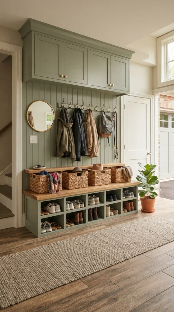 Create a Garage Mudroom Wall