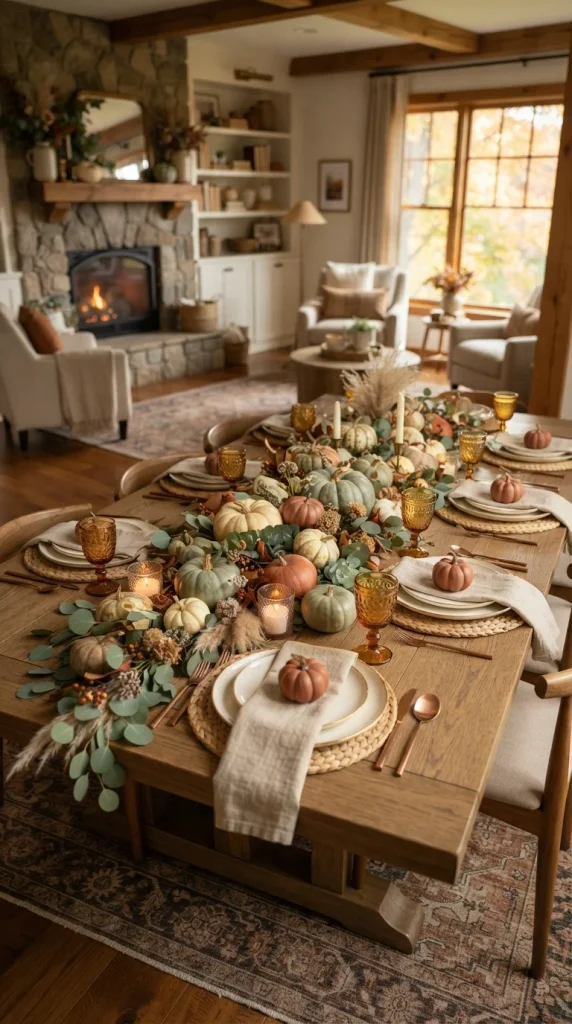 Create a Pumpkin Table Runner