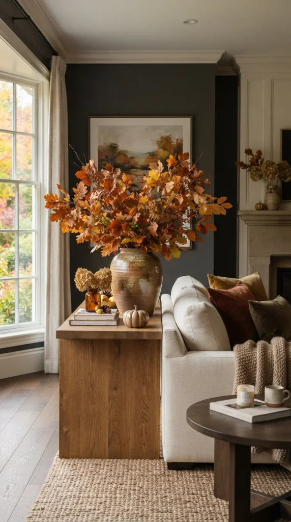 Decorate With Autumn Branches