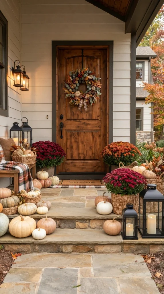 Decorate the Front Porch for Fall