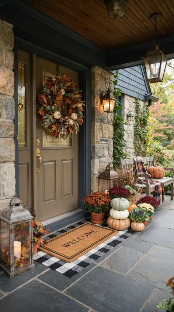 Hang a Beautiful Fall Wreath