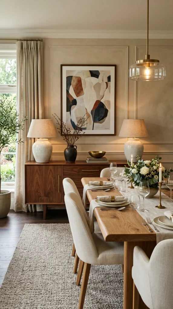 Include a Sideboard for Storage