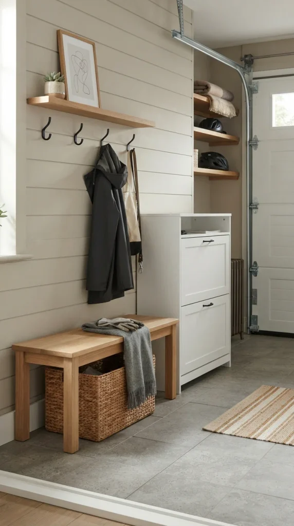 Keep the Garage Entryway Simple