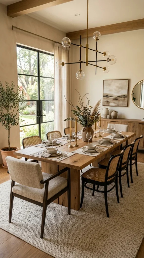 Mix Dining Chair Styles
