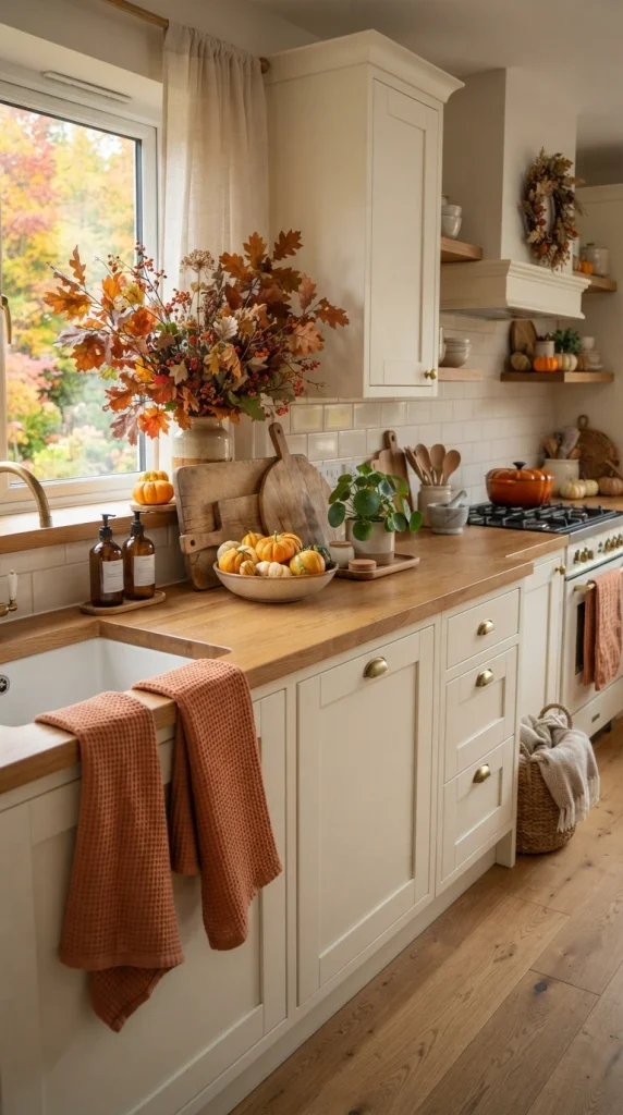 Refresh the Kitchen With Simple Fall Decor