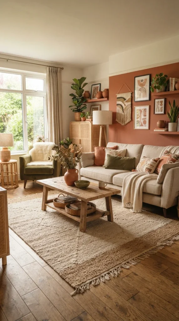 Use Earthy Color Accents