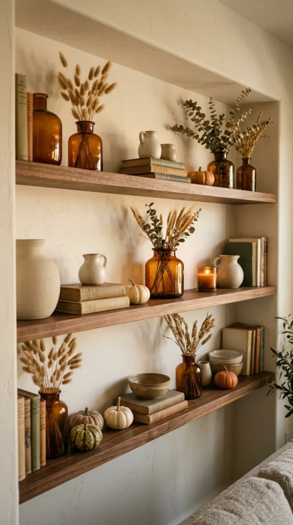 Add Amber Glass Decor