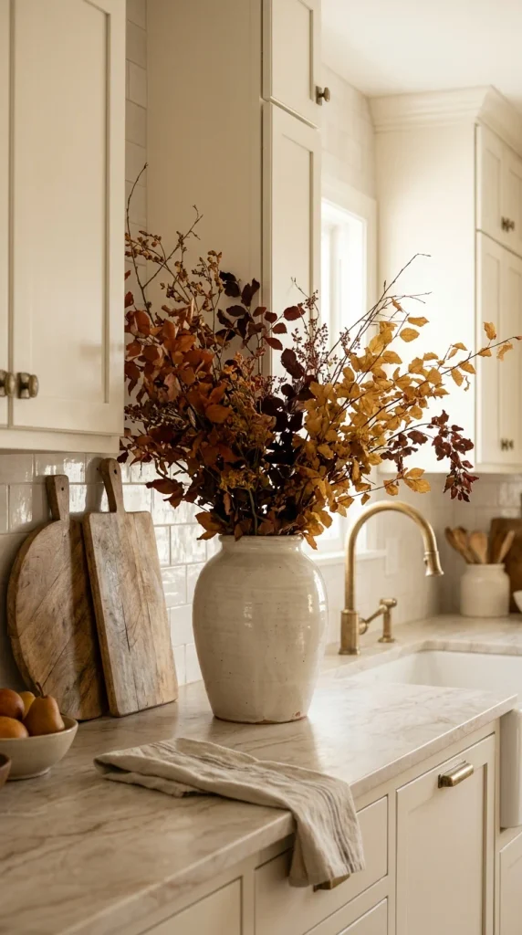 Add Autumn Branches to the Counter