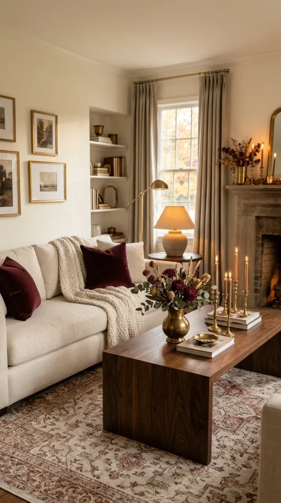 Add Burgundy Accents