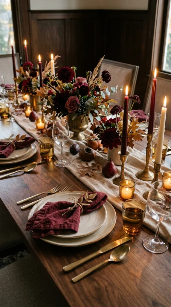 Add Burgundy for a Rich Fall Look