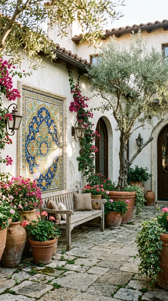 Add Colorful Ceramic Tiles
