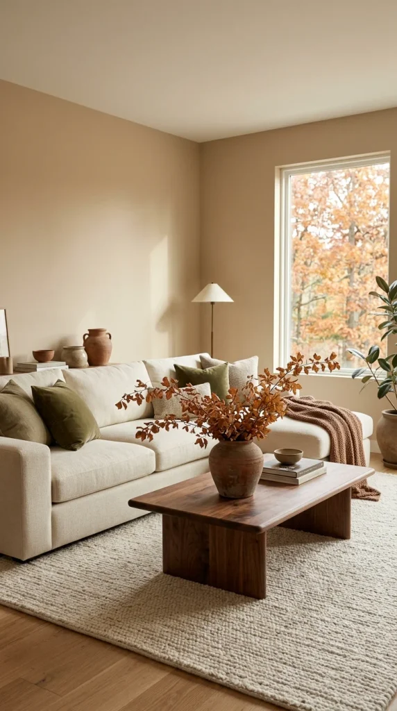 Add Olive Green to Fall Decor