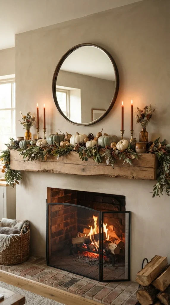 Add Olive Green to Your Fall Mantle
