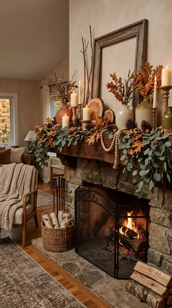Add Pinecones and Natural Elements
