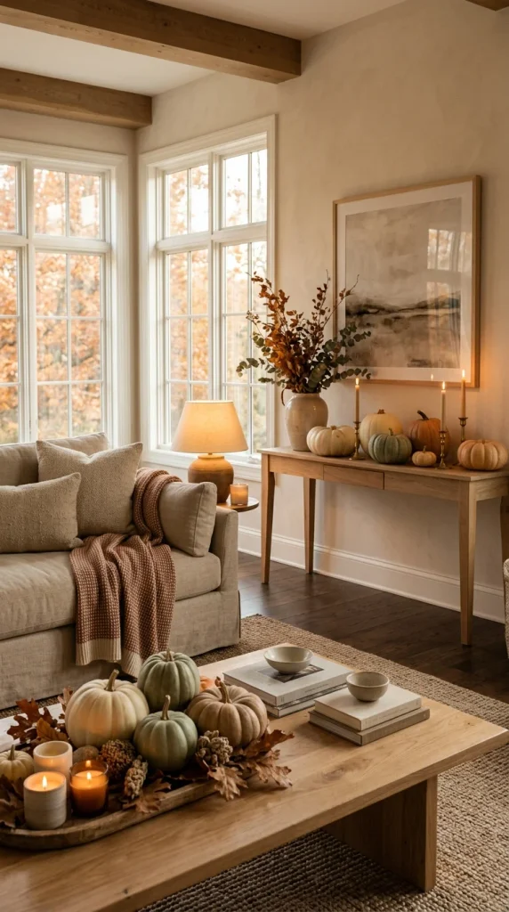 Add Pumpkins Throughout the Home