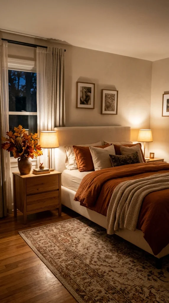 Add Warm Bedside Lighting