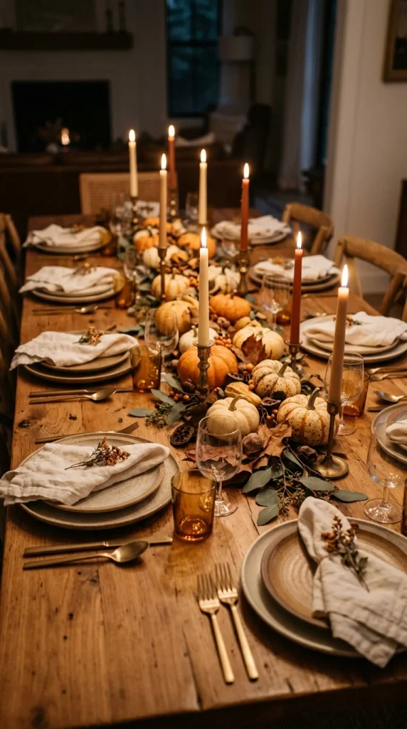 Add Warm Taper Candles