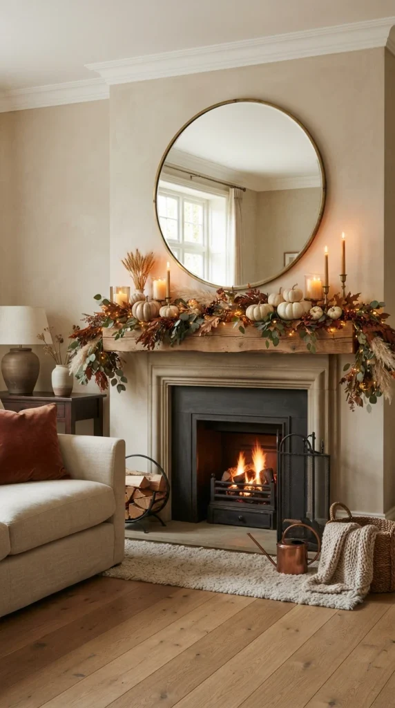 Add a Large Round Mirror