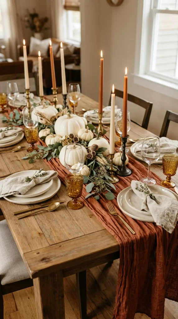 Add a Seasonal Table Runner