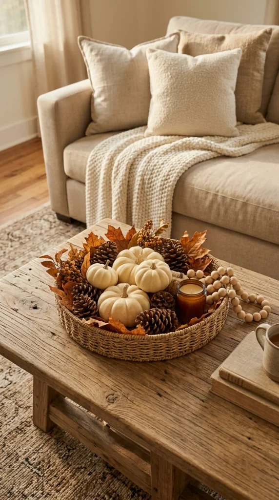 Add a Woven Basket or Bowl