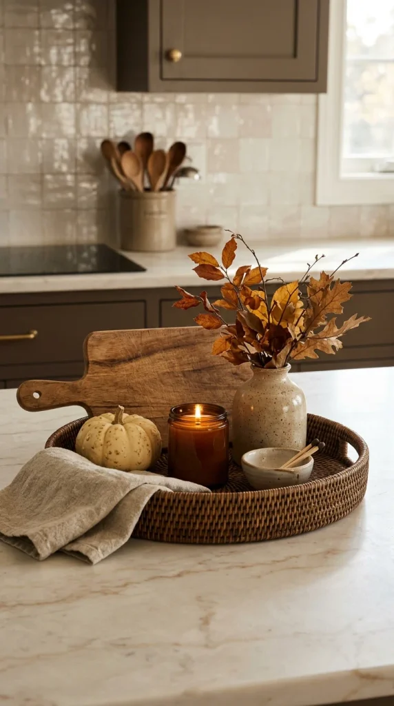 Create a Fall Countertop Tray