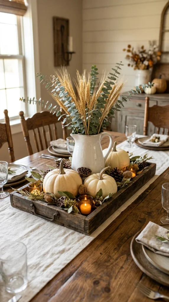 Create a Farmhouse Fall Centerpiece