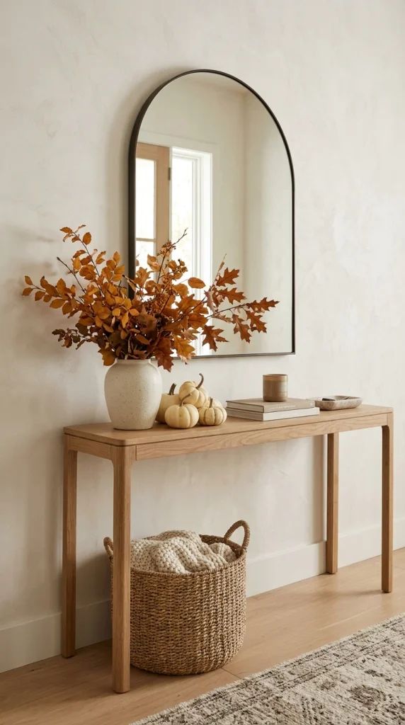 Create a Modern Fall Entryway