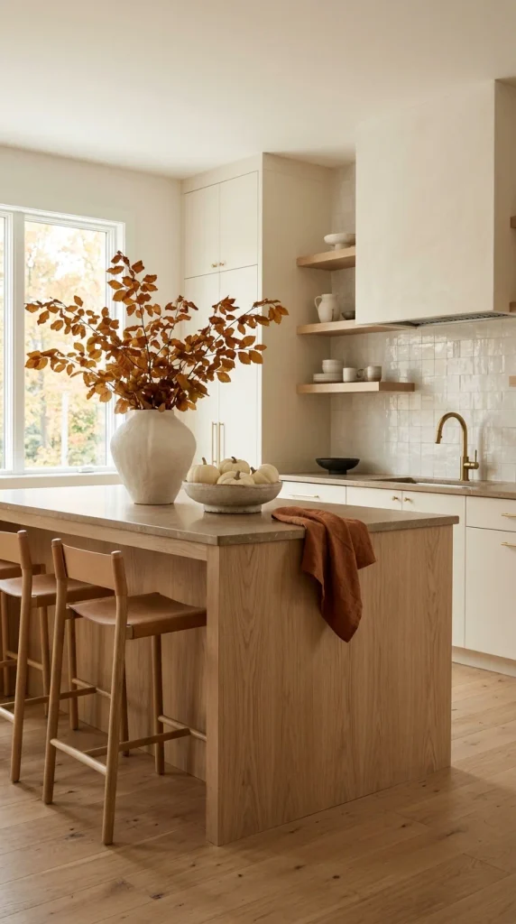 Create a Modern Minimal Fall Kitchen