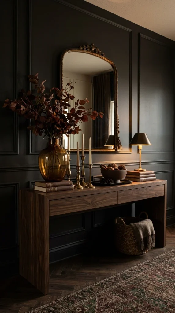 Create a Moody Fall Entryway