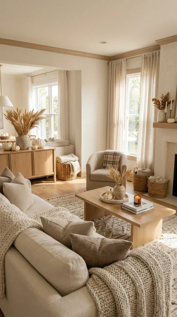Create a Neutral Fall Home
