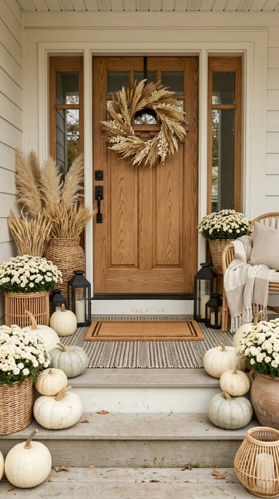 Create a Neutral Fall Porch