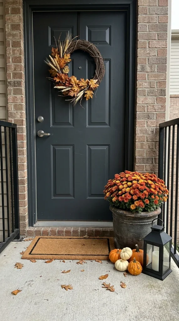 Create a Small Front Door Display