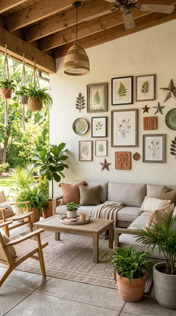 Create an Outdoor Gallery Wall