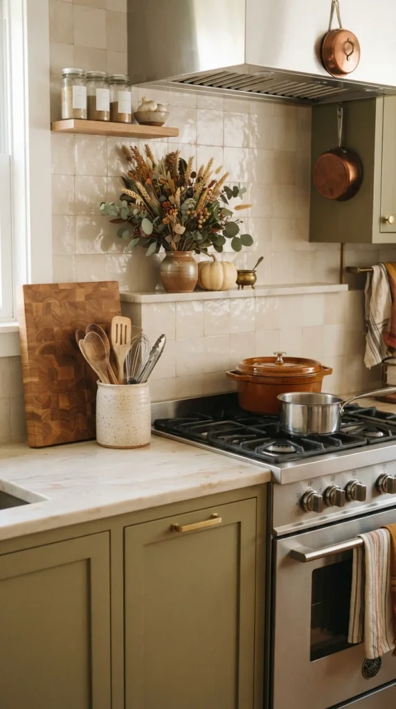 Decorate Around the Stove