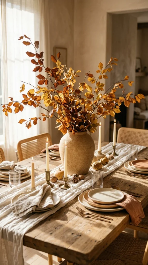 Decorate With Autumn Branches