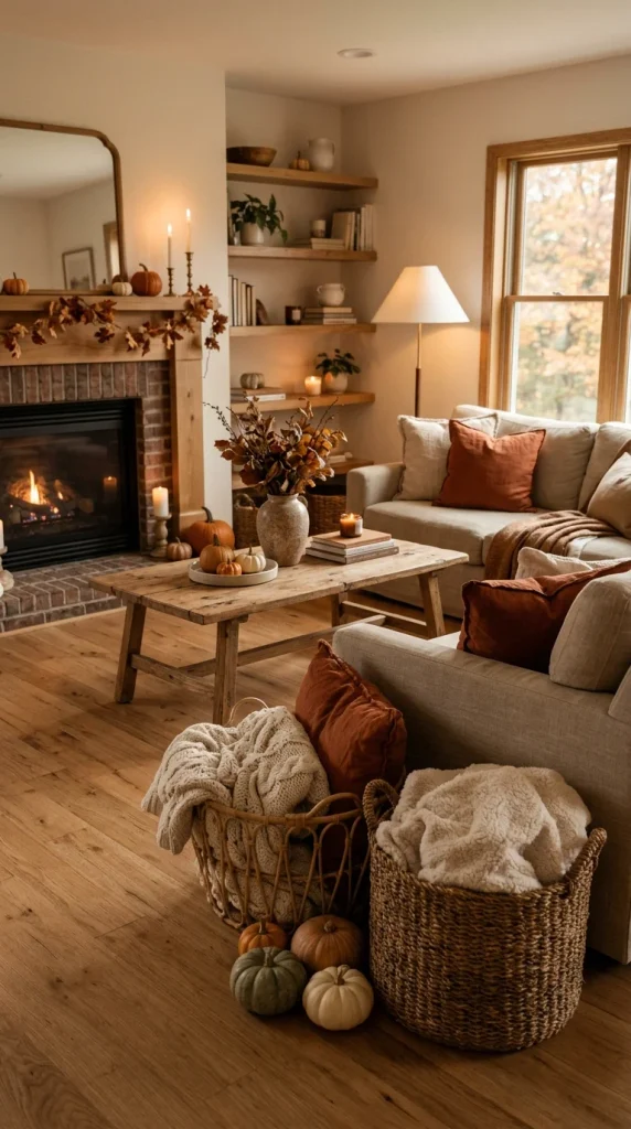Decorate With Woven Baskets