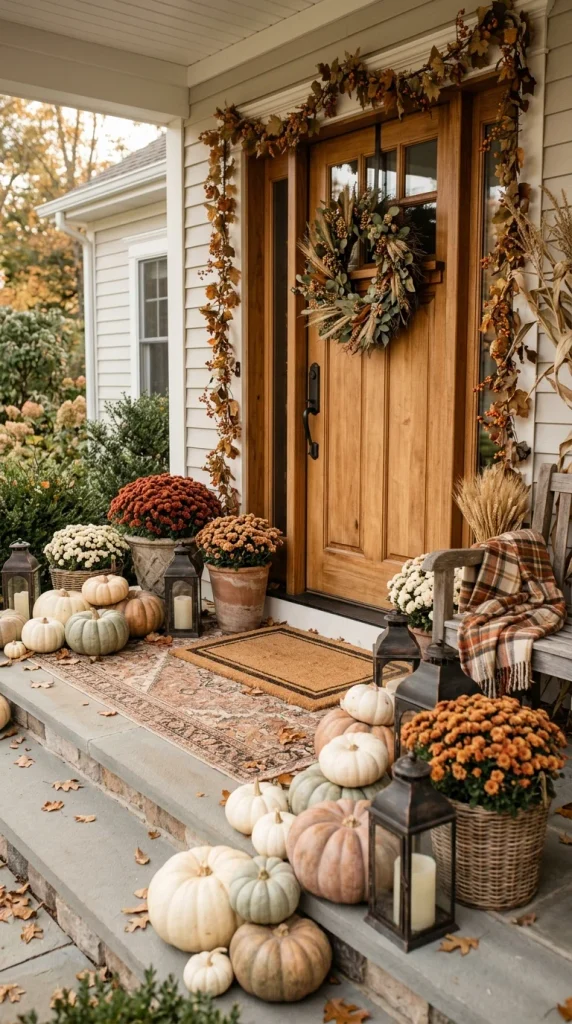 Decorate Your Porch With Pumpkins