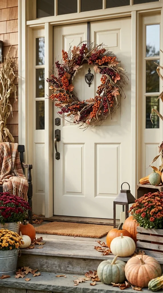 Fall Berry Wreath